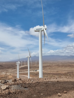 Windmills in Kenya